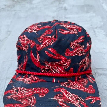Vintage Lobster AOP Roper Hat
