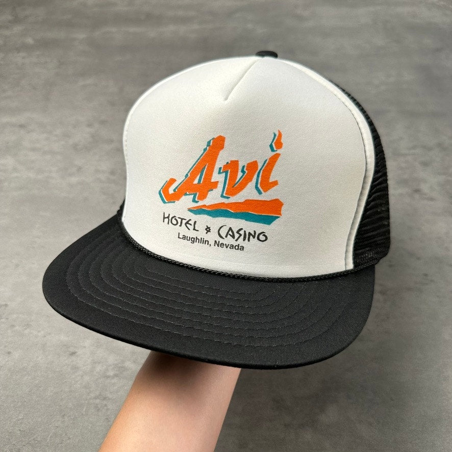 Vintage Avi Hotel Casino Laughlin Nevada Trucker Hat