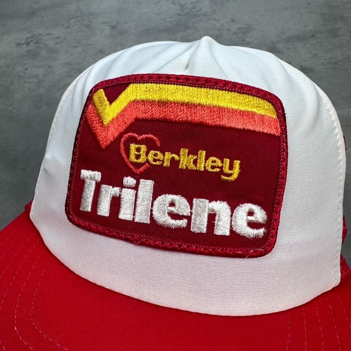 Vintage Berkley Trilene Fishing Hat