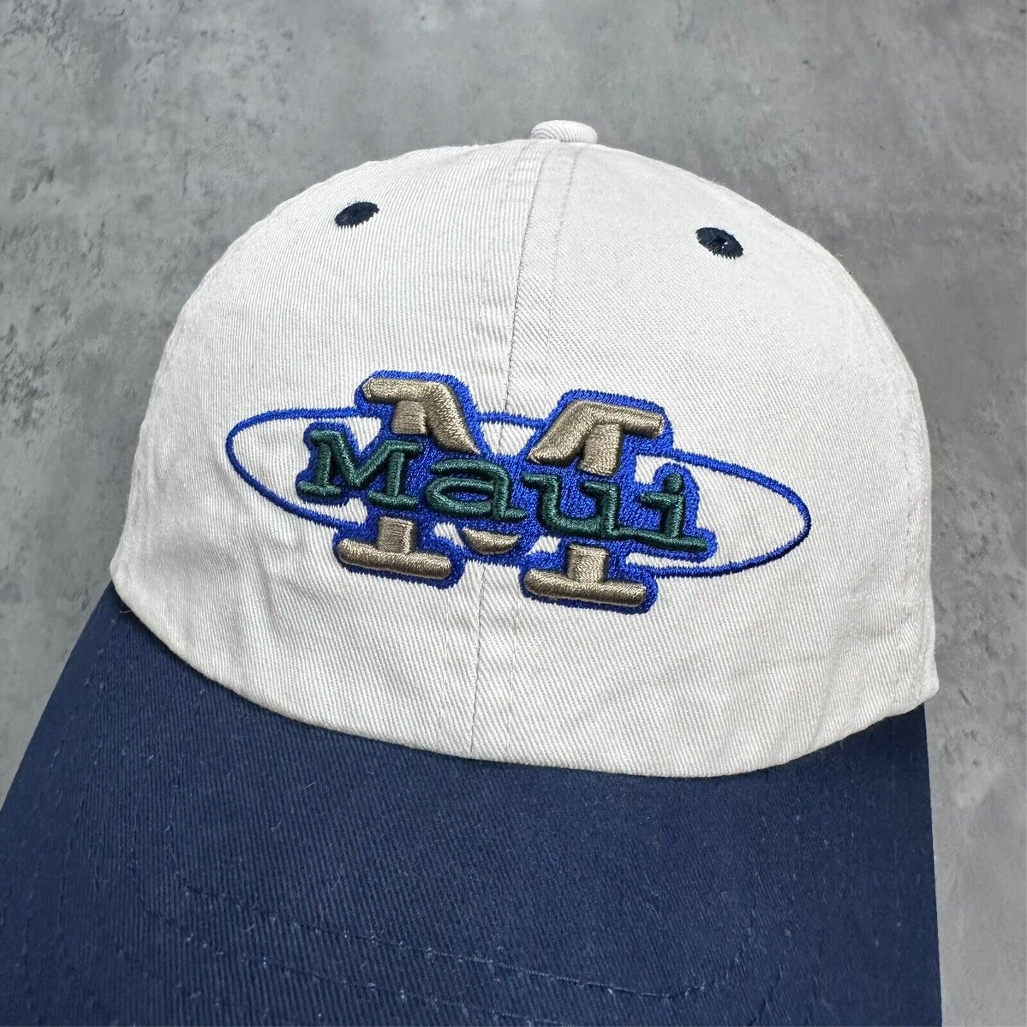 Vintage Maui Hawaii Embroidered Essential Hat