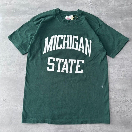 Vintage Michigan State University Spartans T Shirt - L