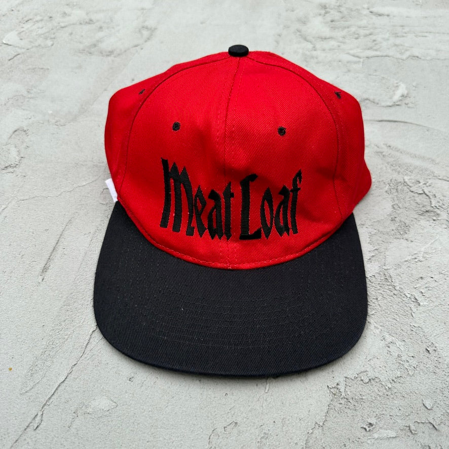 Vintage Meat Loaf Snapback Hat
