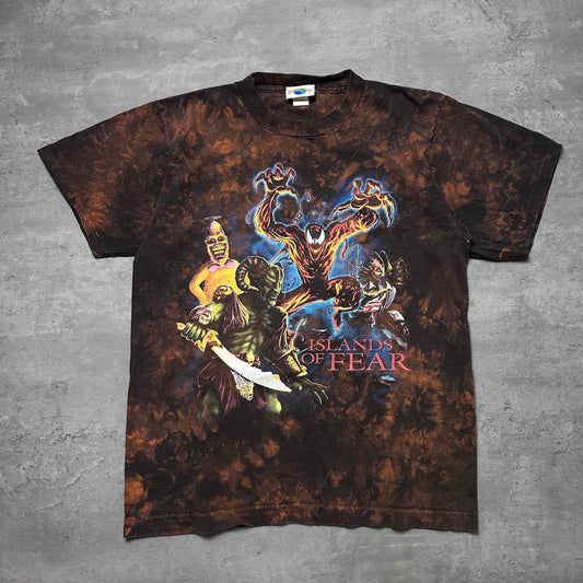 Vintage Halloween Horror Nights Islands of Fear Marvel T Shirt - M