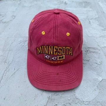 Vintage CCM Minnesota Golden Gophers Hockey Distressed Hat