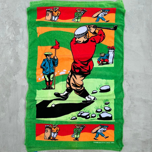 Vintage Golf Beach Towel 1995