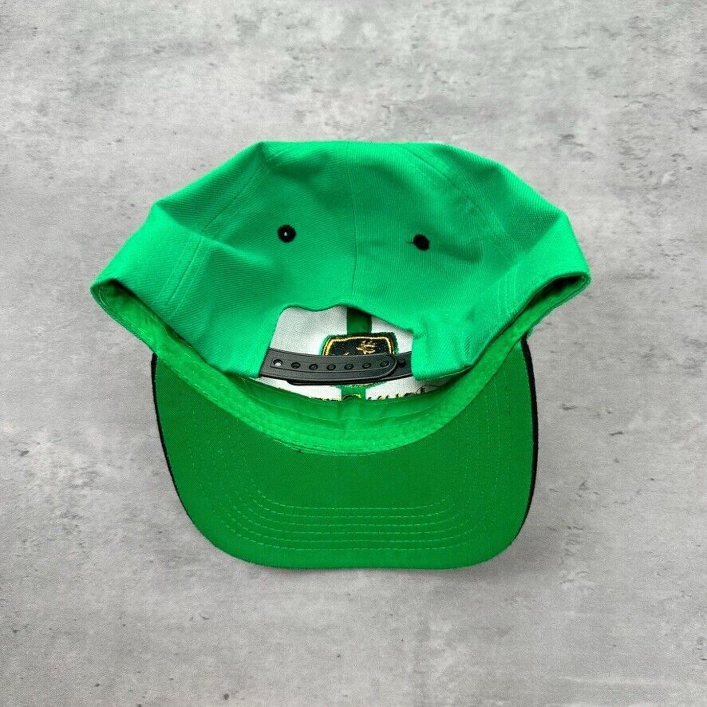 John Deere Green Black Logo Hat