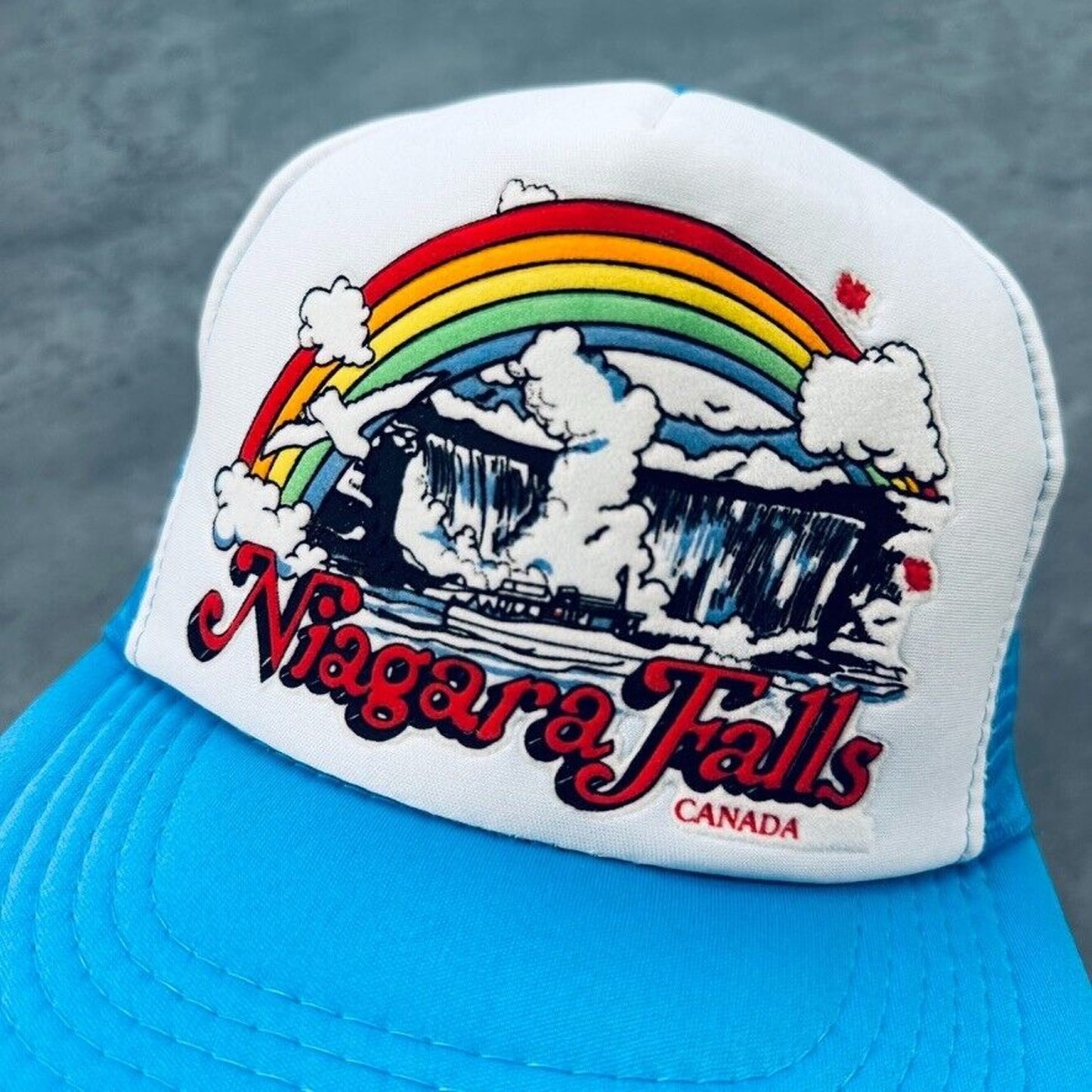 Vintage Niagara Falls Canada Rainbow Hat