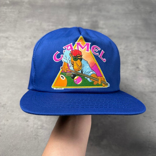 Vintage Camel Cigarettes Joe Pool Blue 1991 Hat