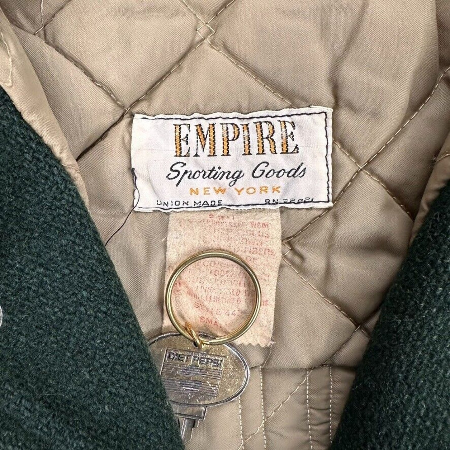 Vintage Empire South Plainfield New Jersey 70s Letterman Jacket - S