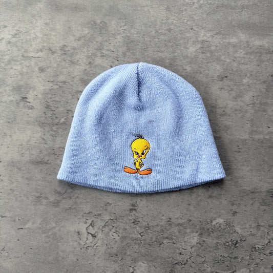 Vintage Looney Tunes Tweety Bird Beanie 1999