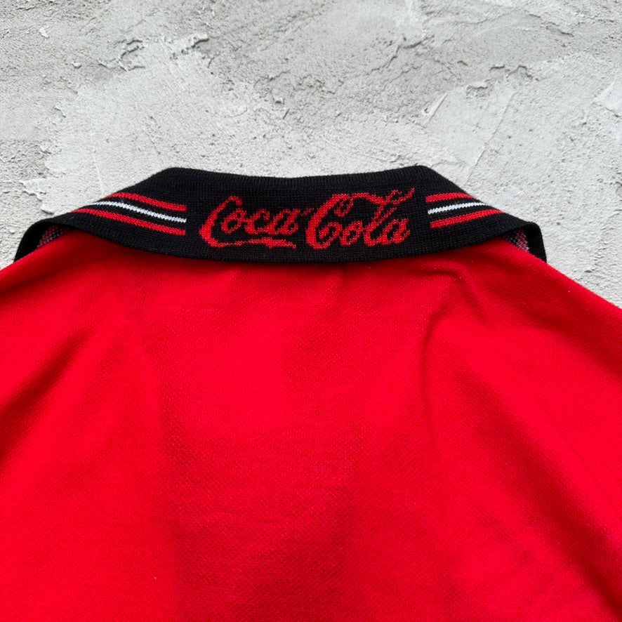 Vintage Coca Cola Collared Shirt - S