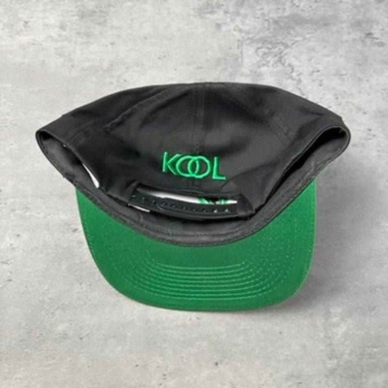 Vintage Kool Cigarettes Green Black Hat