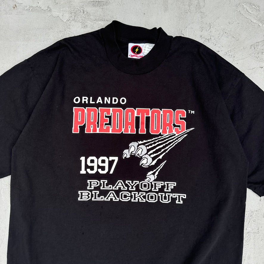 Vintage Orlando Predators Football 1997 T Shirt - XL