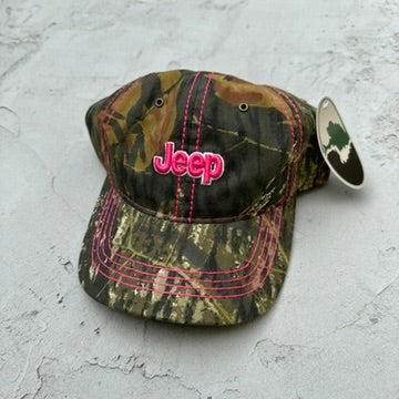 NWT Mossy Oak Jeep Camo Pink Hat