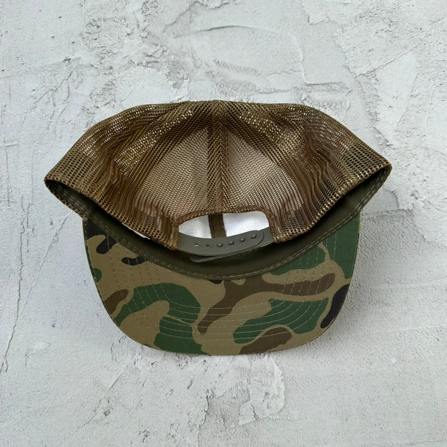 Vintage Young An Hat Co Camo Mesh Hat