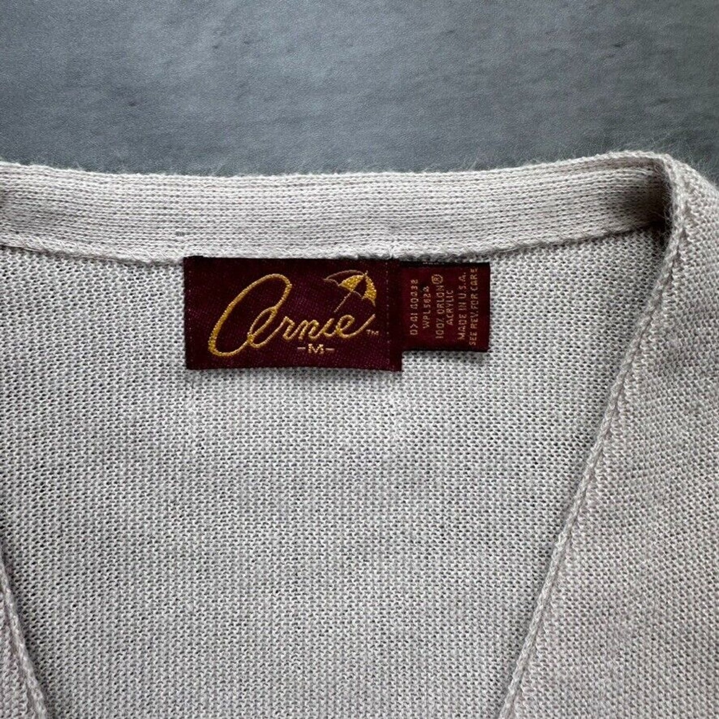 Vintage Arnie Golf Cardigan Sweater - M