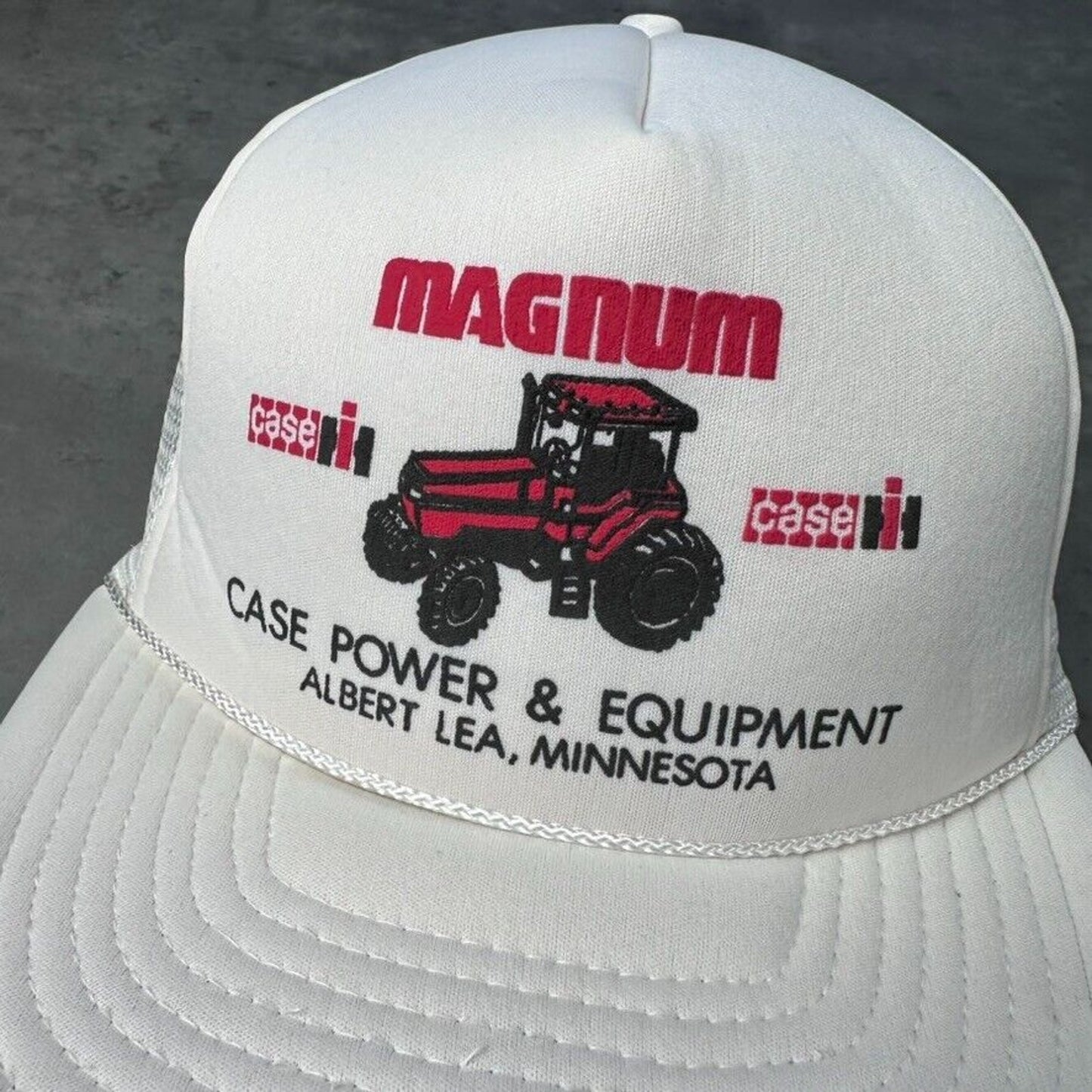 Vintage Magnum Case Power & Equipment Tractors Albert Lea Minnesota Hat