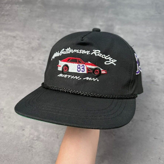 Vintage Mike Guttormson Racing Austin Minnesota 83 Hat