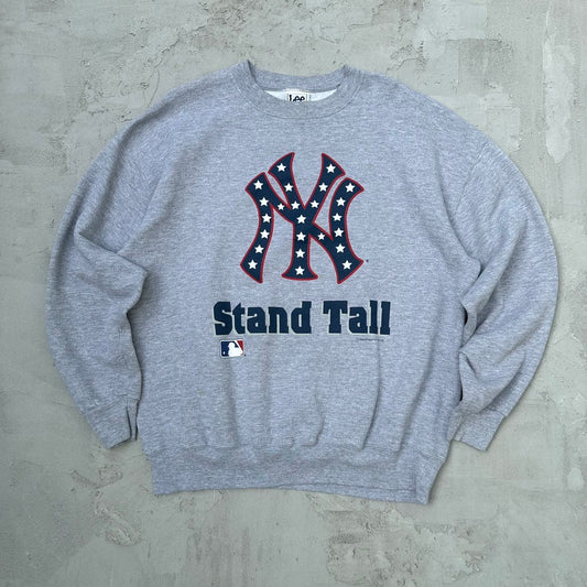 Vintage MLB New York Yankees Stand Tall Sweatshirt 2001 - XL