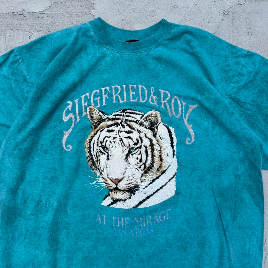 Vintage Siegfried & Roy Tiger T Shirt - L