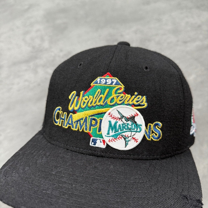 Vintage New Era MLB Florida Marlins World Series Champions 1997 Clubhouse Hat