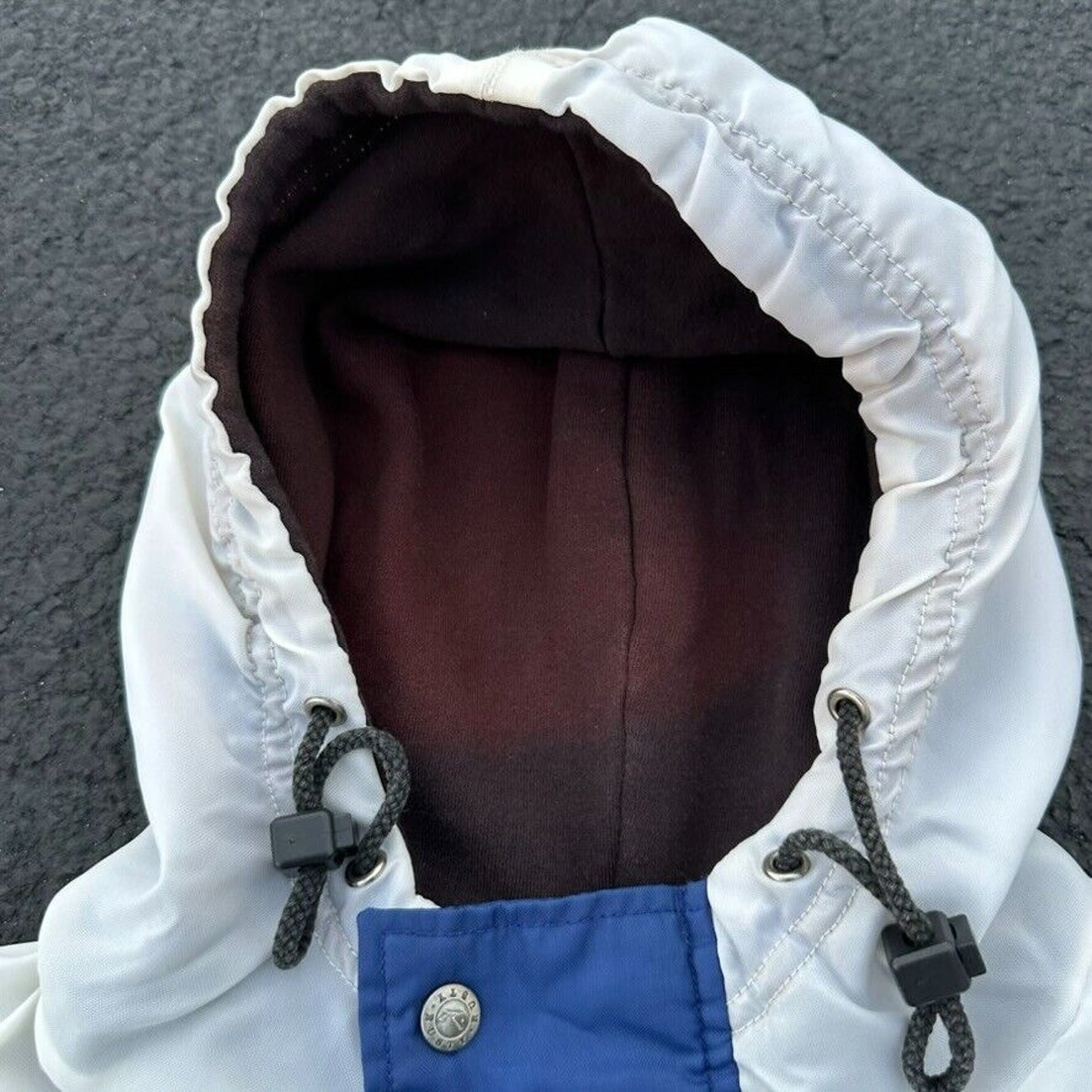 Vintage Rusty Hooded Windbreaker Jacket - L