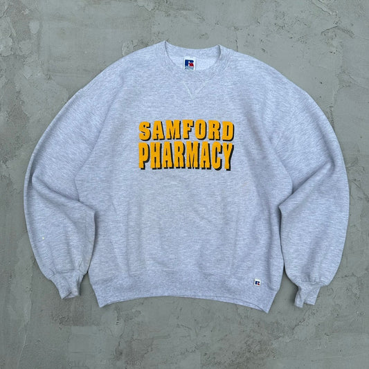 Vintage Russell Samford University Pharmacy Sweatshirt - L