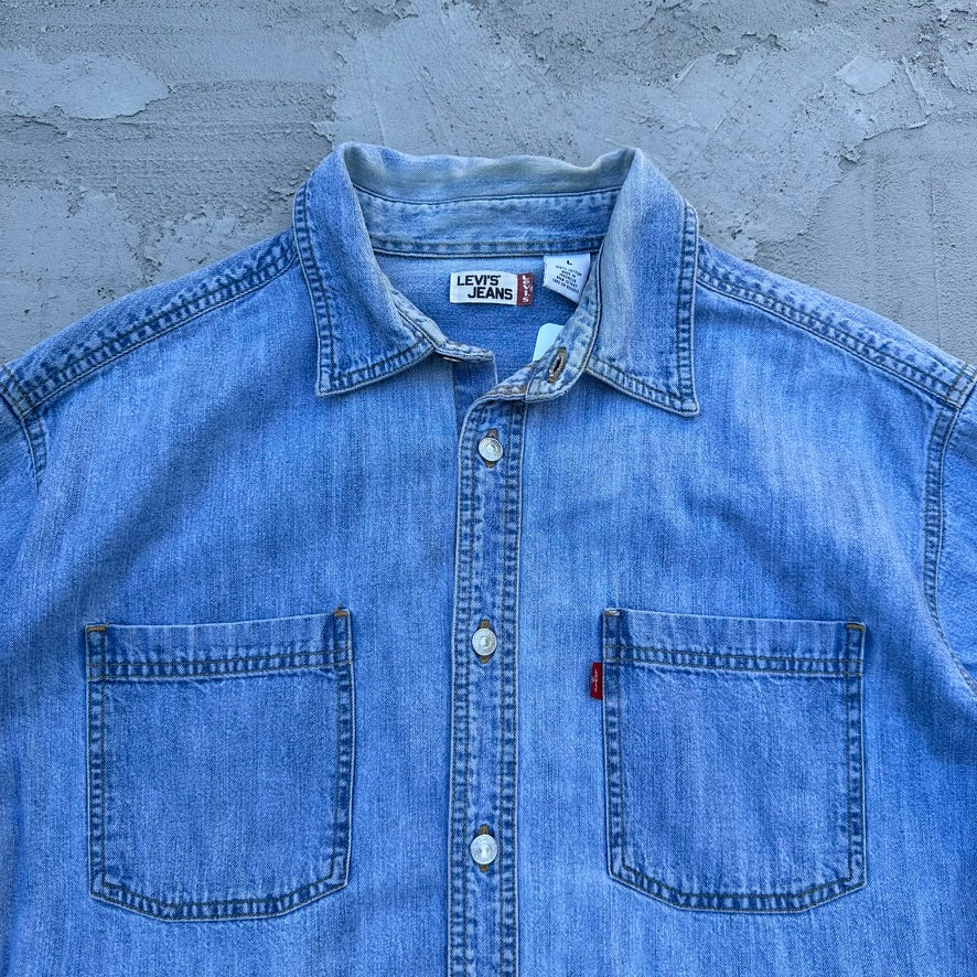 Vintage Levi's Jeans Denim Shirt - L