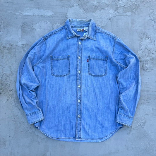 Vintage Levi's Jeans Denim Shirt - L