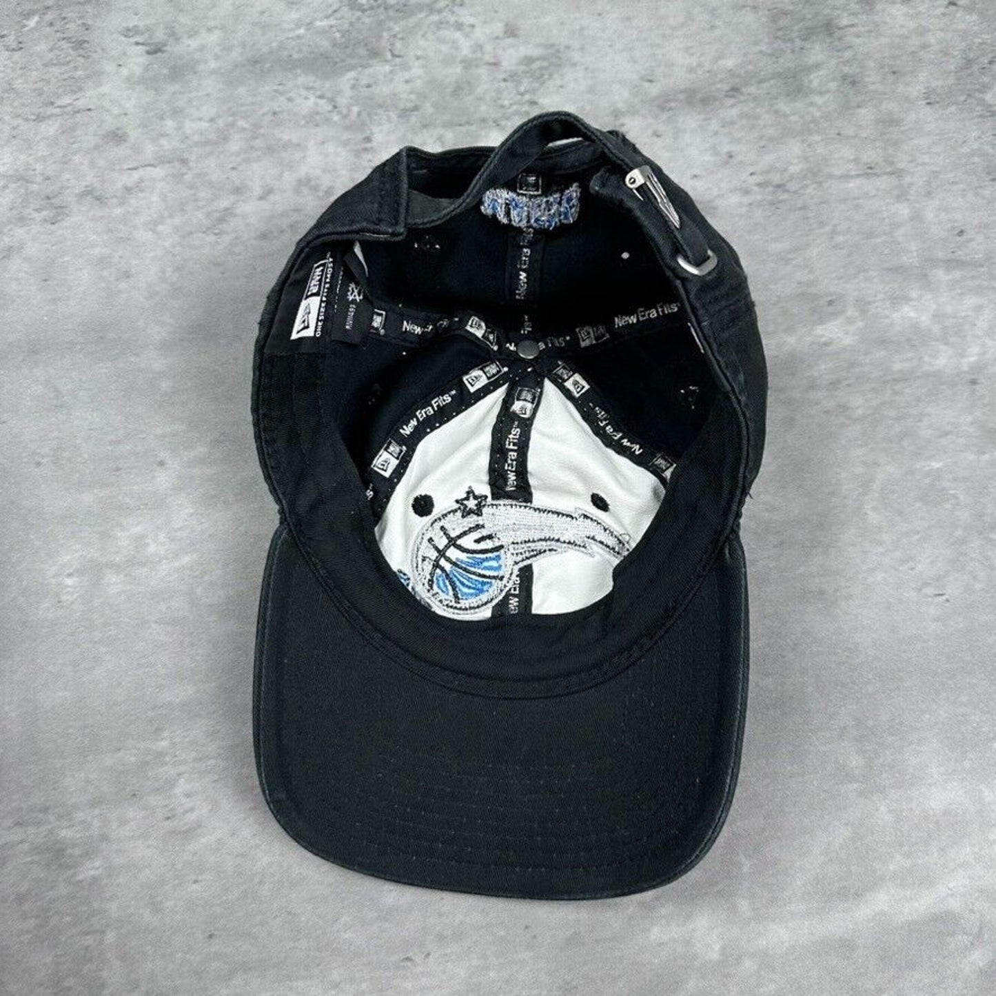 New Era Orlando Magic NBA Black White Blue Hat