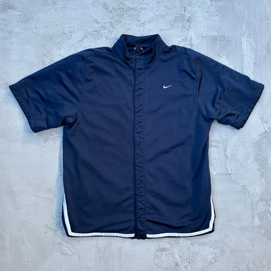 Vintage Nike Basketball Warm Up Shirt - XL