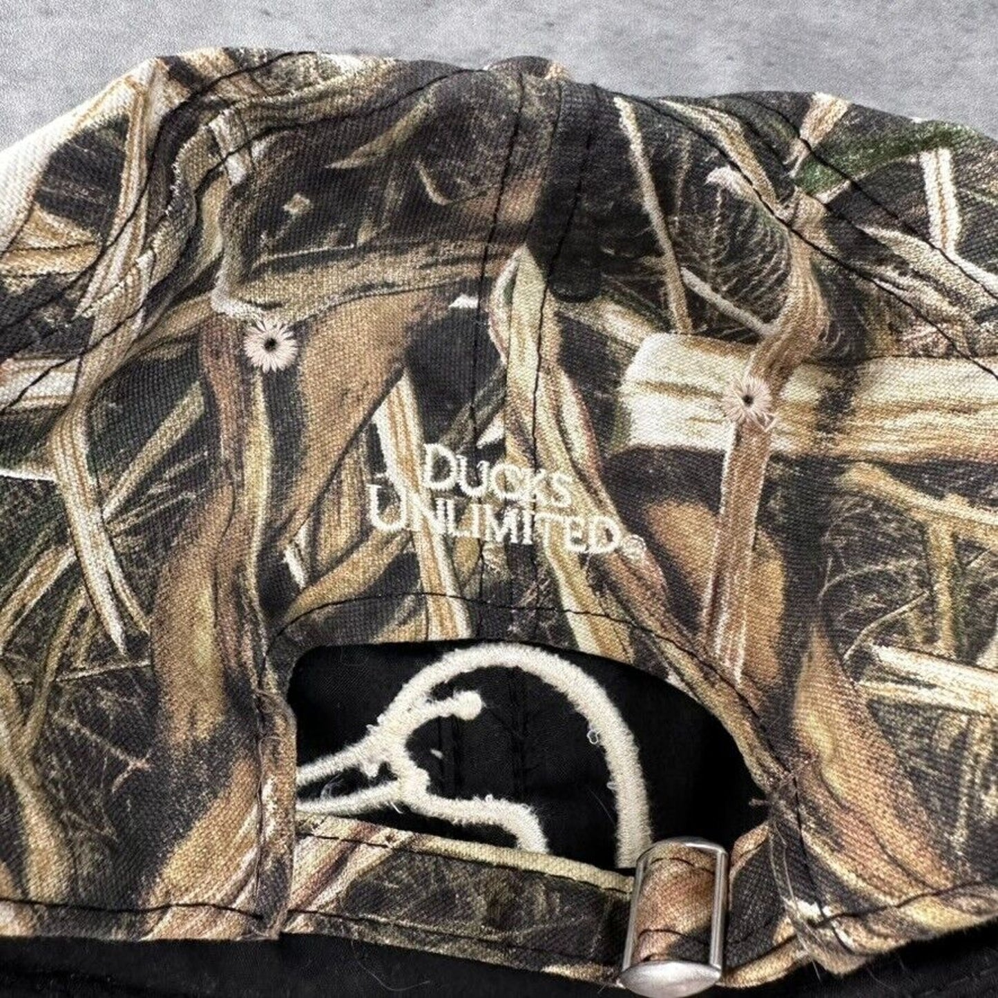 Vintage Ducks Unlimited Camo Hat