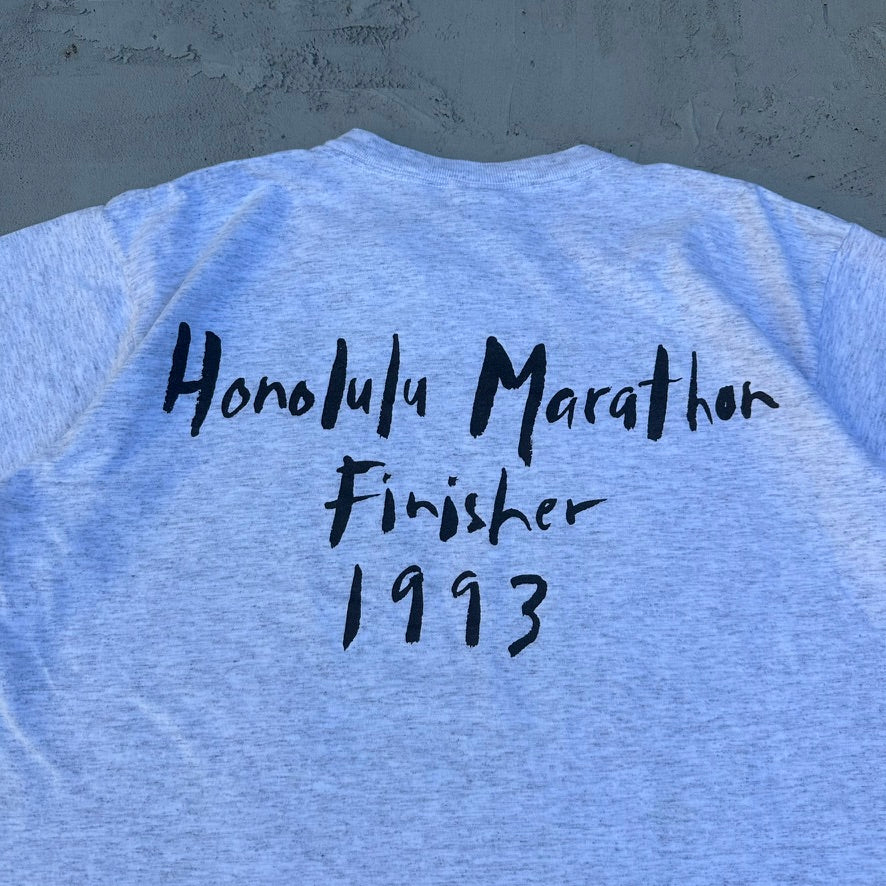 Vintage Nike 1993 Honolulu Marathon Hawaii T Shirt - L