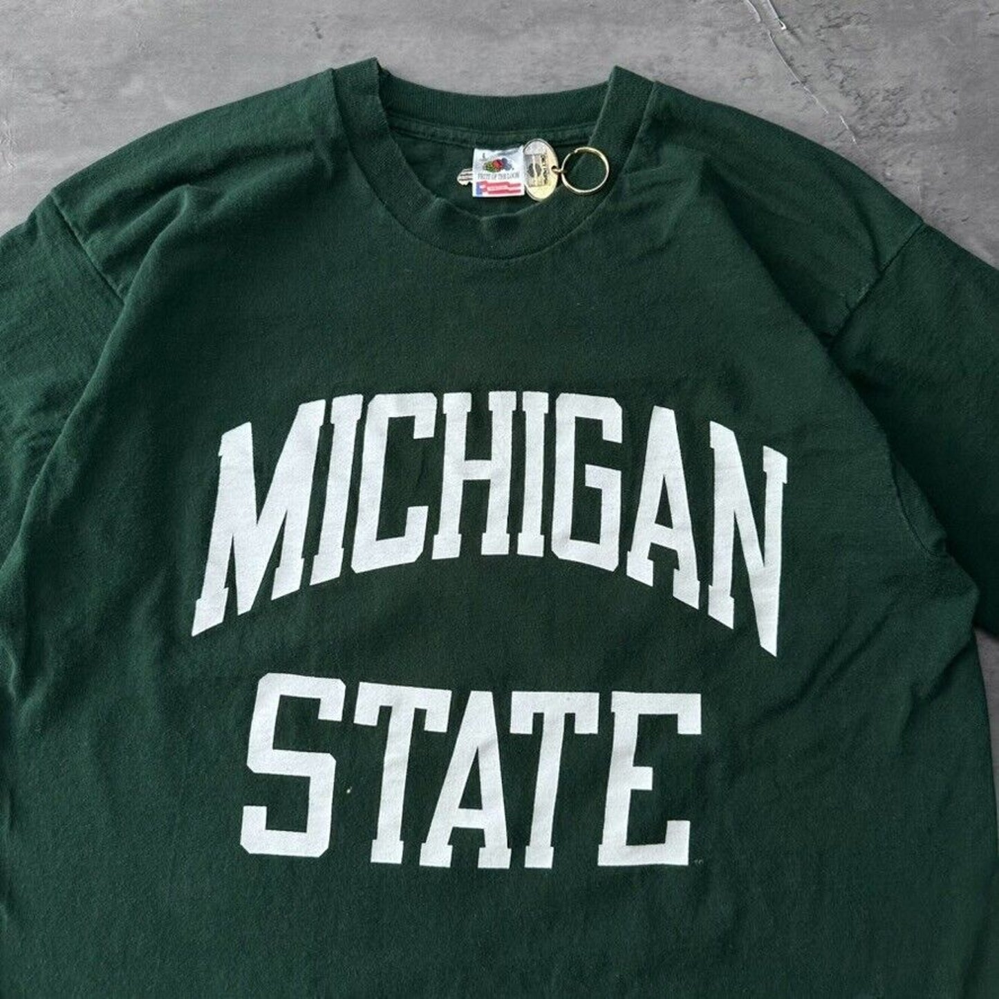 Vintage Michigan State University Spartans T Shirt - L