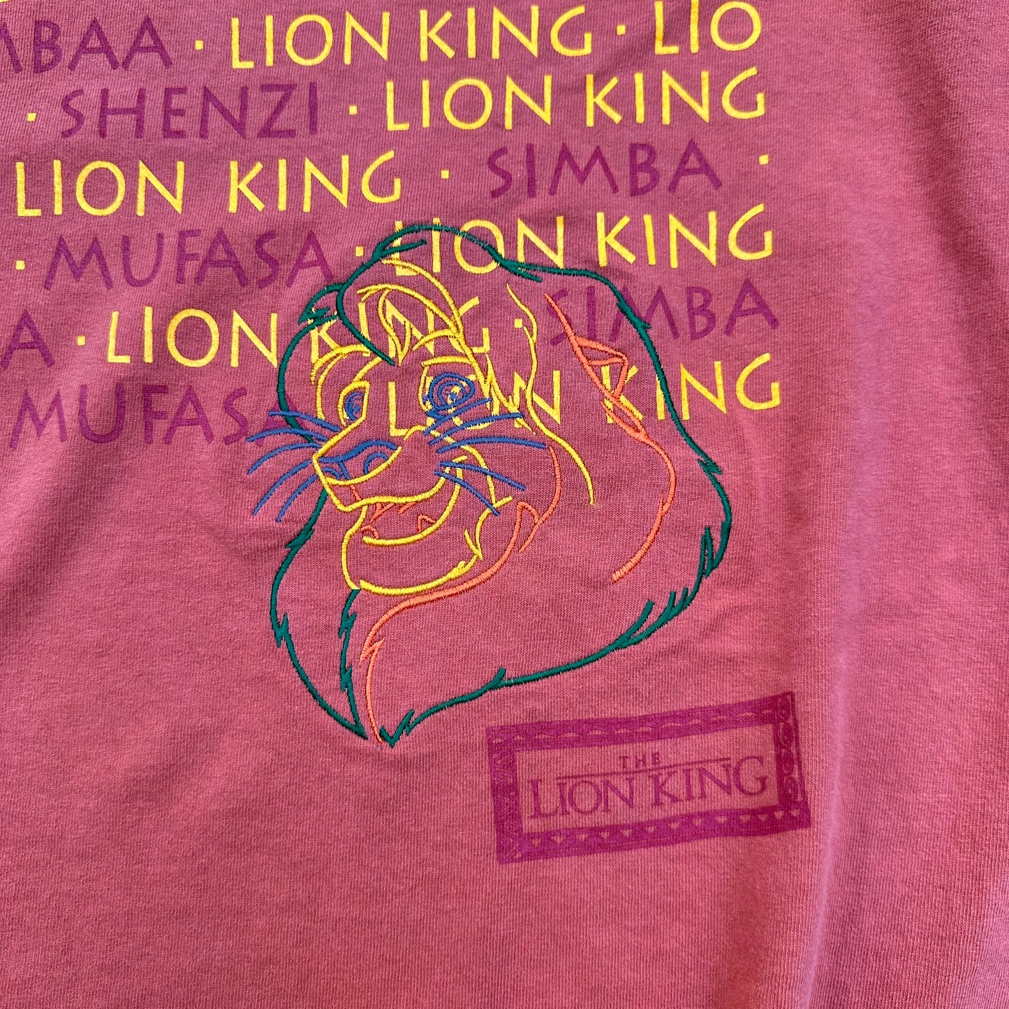 Vintage Disney The Lion King Mufasa T Shirt - L