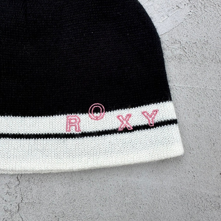 Vintage Roxy Reversible Beanie Skull Cap