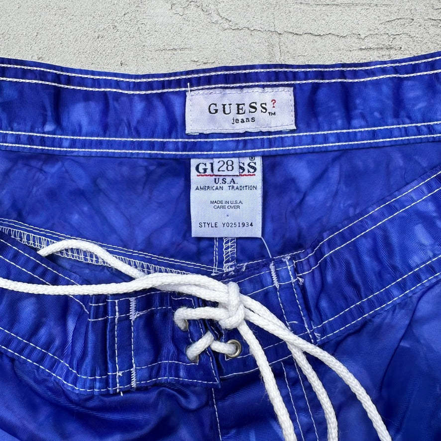 Vintage Guess Women's Swim Shorts - 28