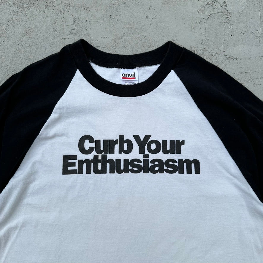 Vintage HBO Curb Your Enthusiasm Raglan Shirt - L