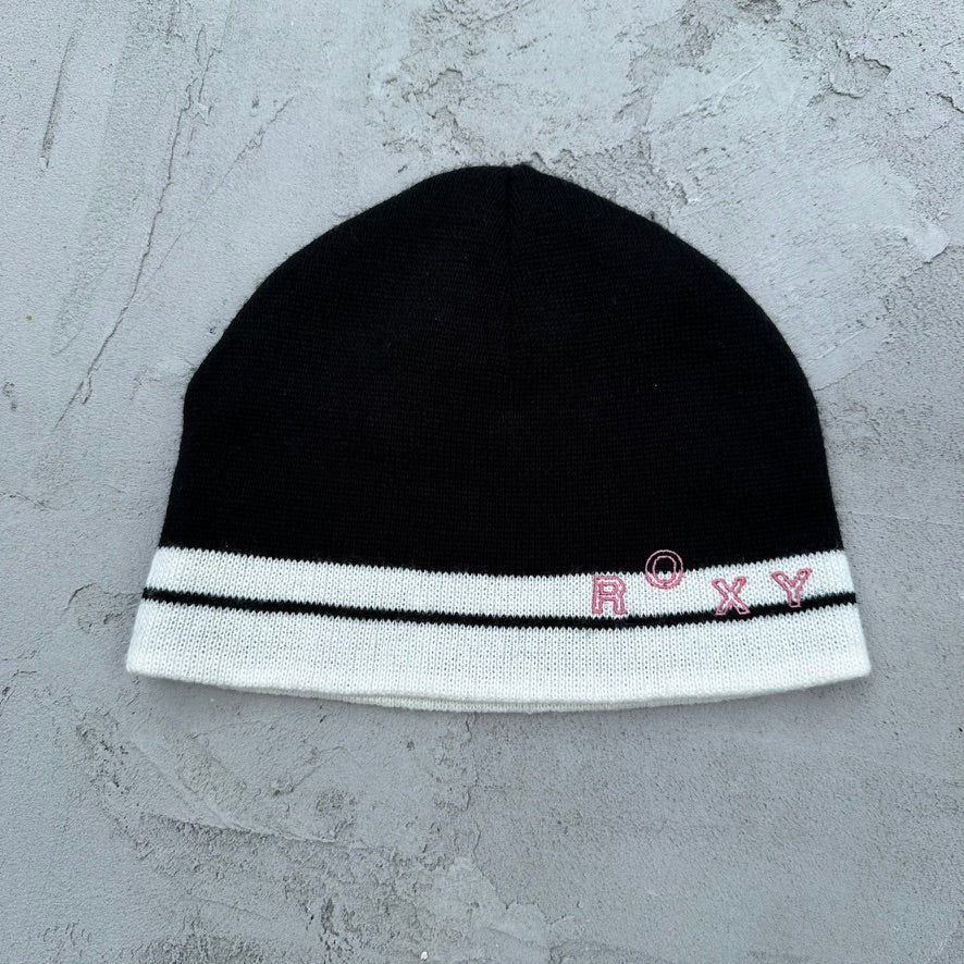 Vintage Roxy Reversible Beanie Skull Cap