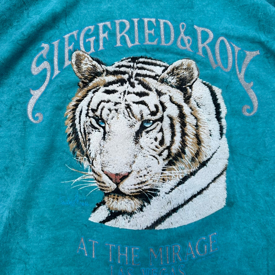 Vintage Siegfried & Roy Tiger T Shirt - L