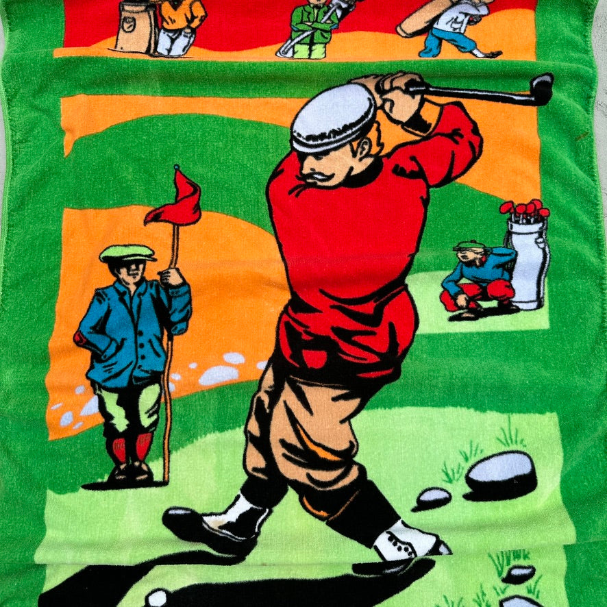 Vintage Golf Beach Towel 1995