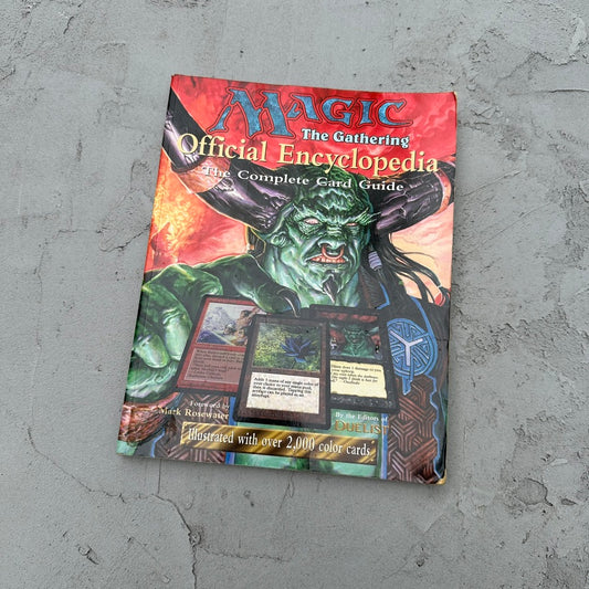 Vintage Magic The Gathering Official Encyclopedia Book 1996