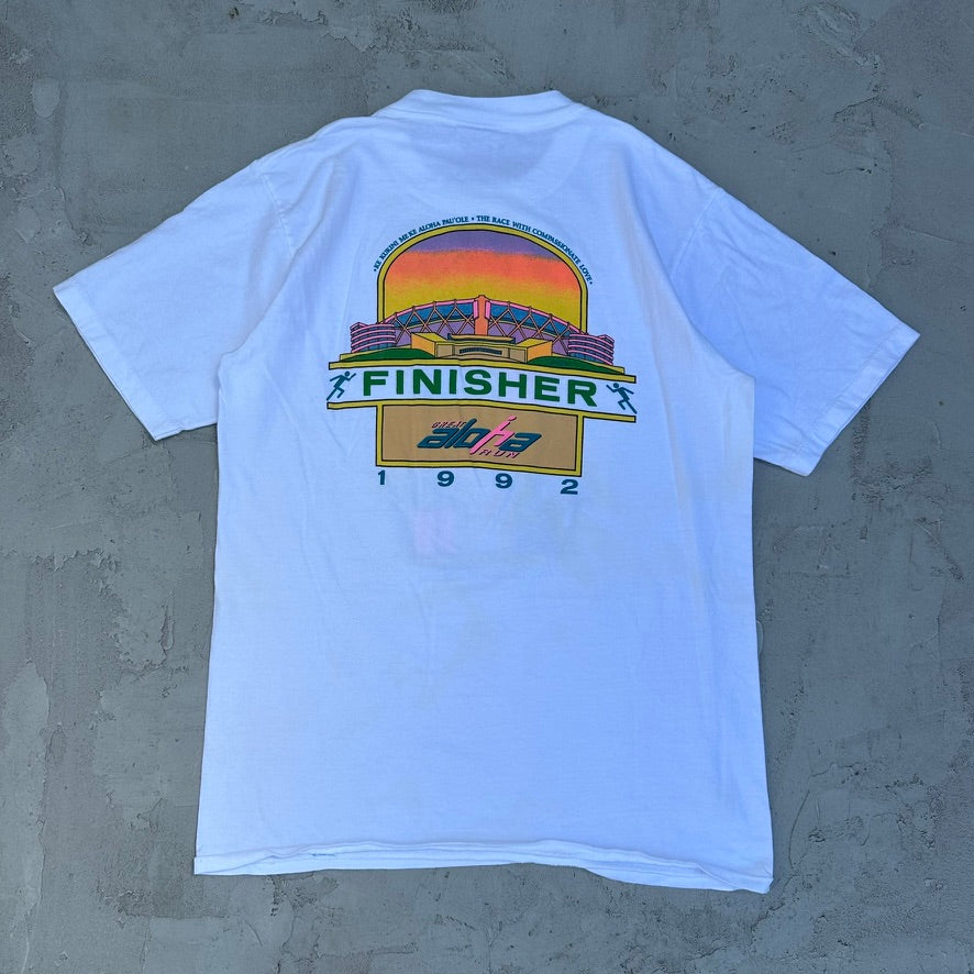 Vintage Great Aloha Run Hawaii 1992 T Shirt - M