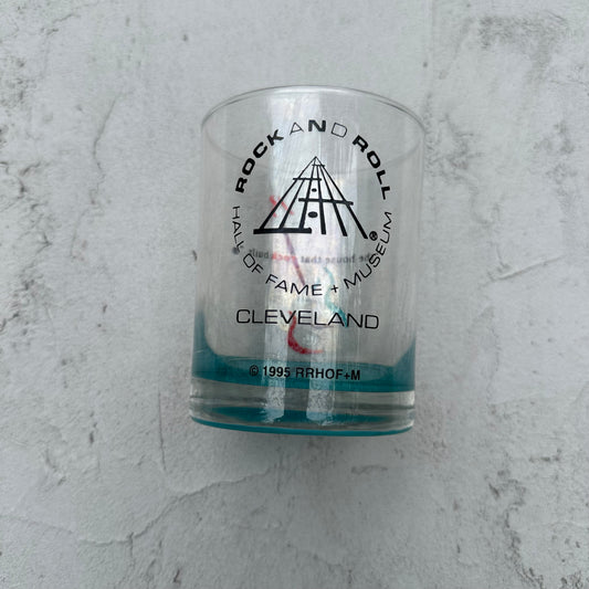 Vintage Rock and Roll Hall of Fame Glass 1995