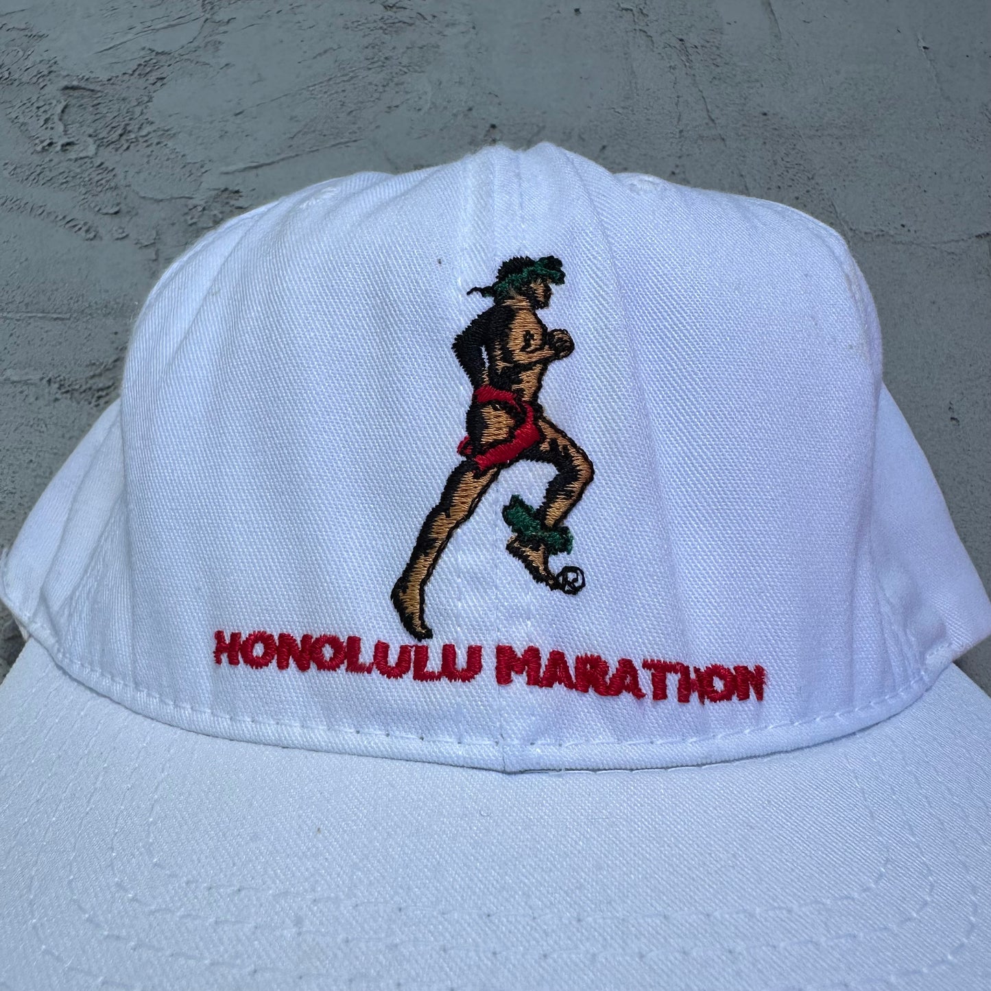 Vintage Nike Honolulu Marathon Snapback Hat