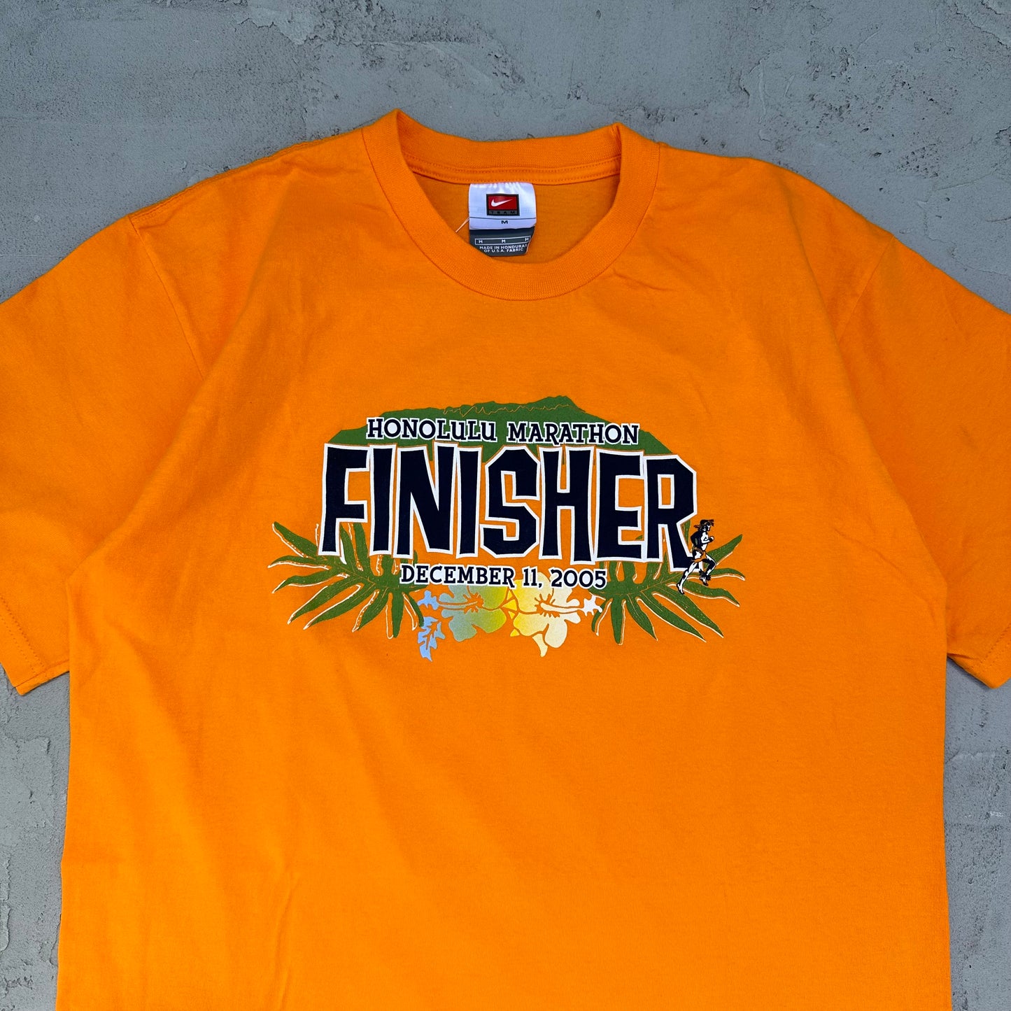 Nike Honolulu Marathon Hawaii 2005 T Shirt - L