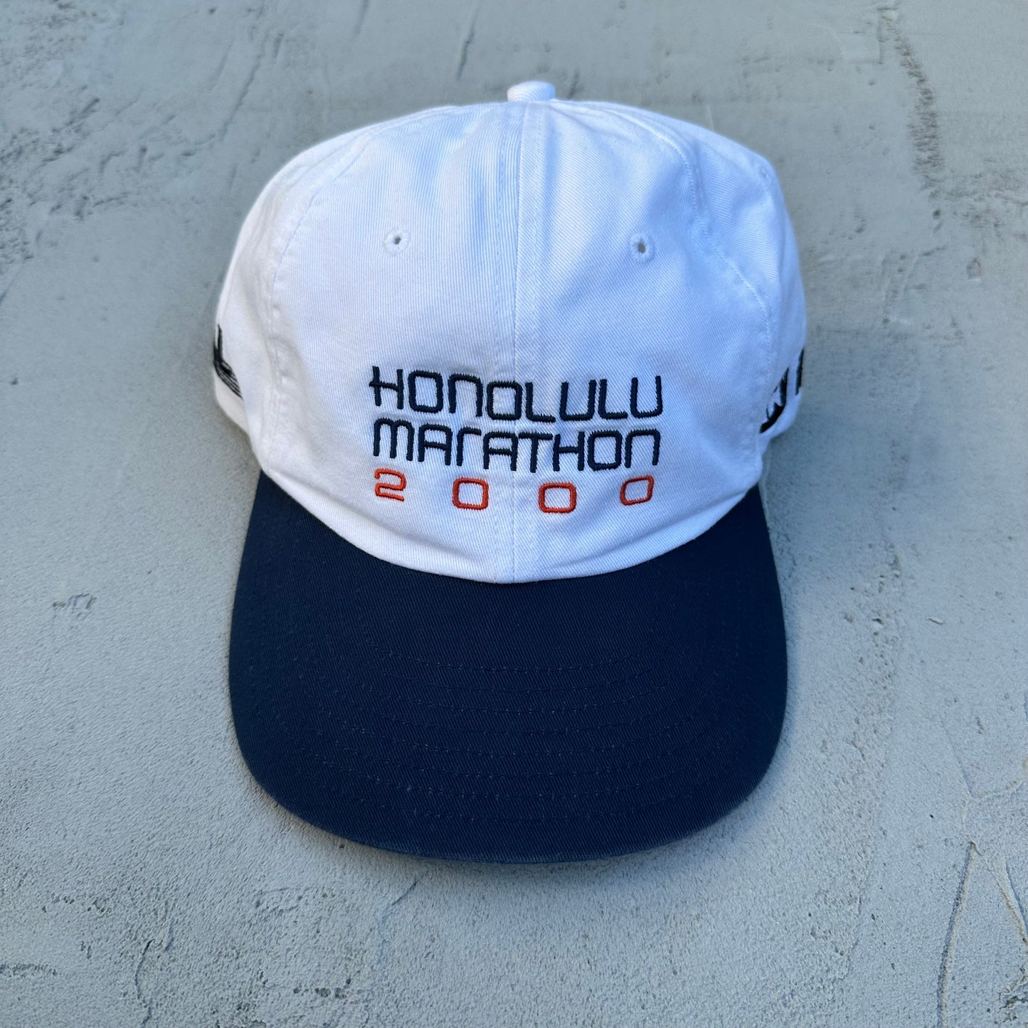 Vintage Nike Honolulu Marathon Hawaii 2000 Hat