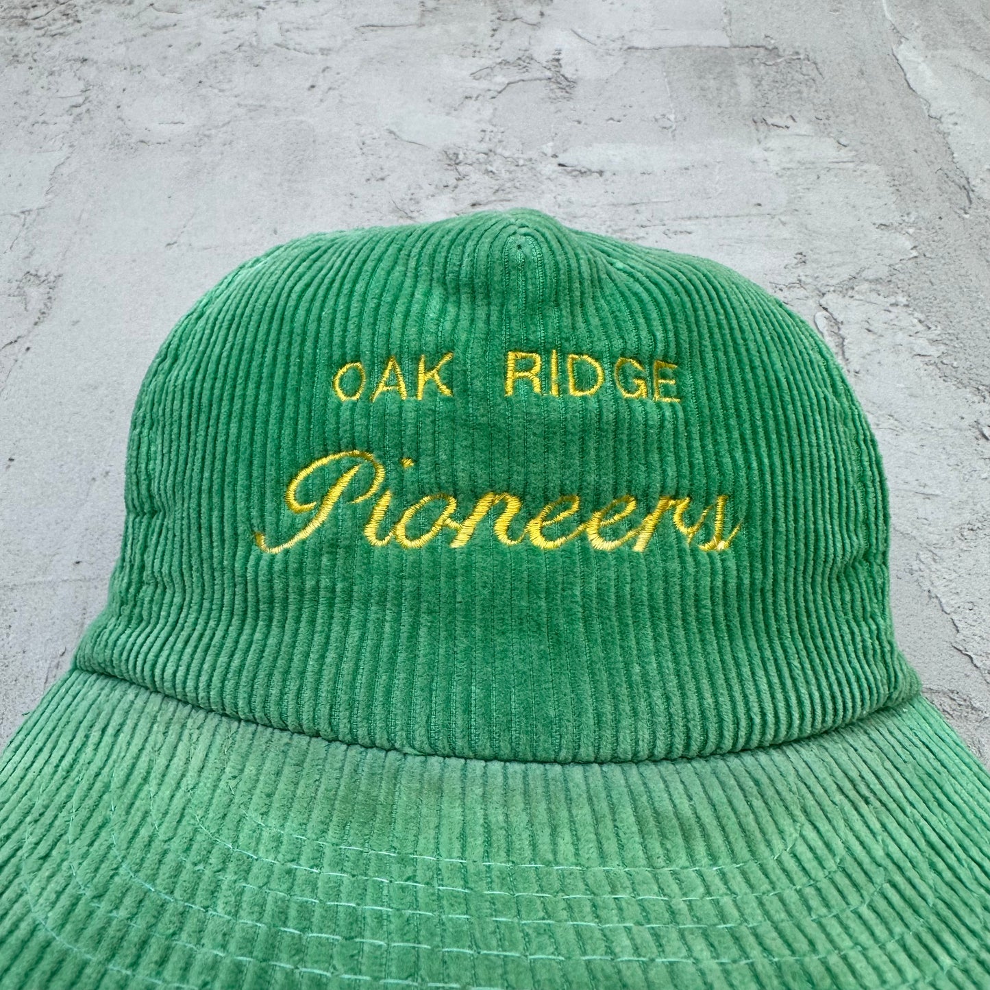Vintage Oak Ridge Pioneers Corduroy Hat