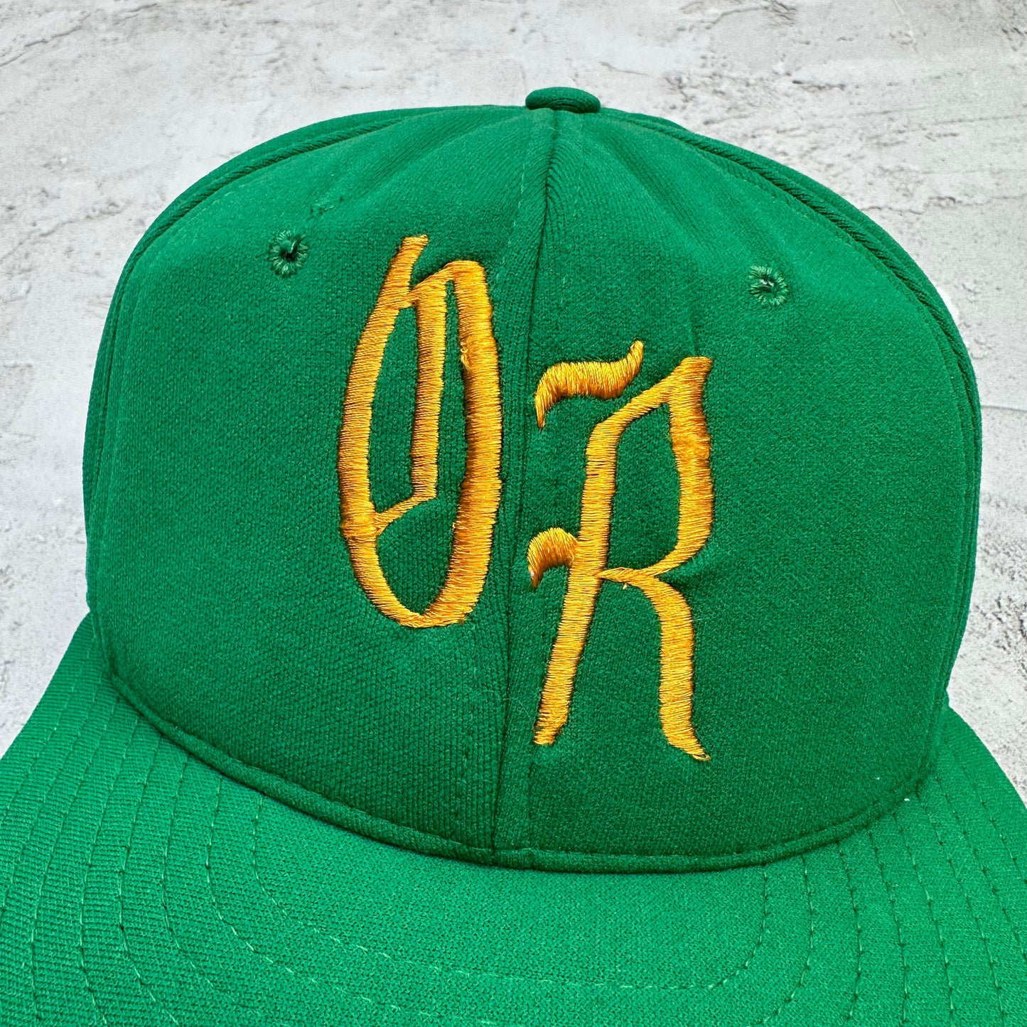 Vintage Oak Ridge Pioneers Orlando Florida Green Hat