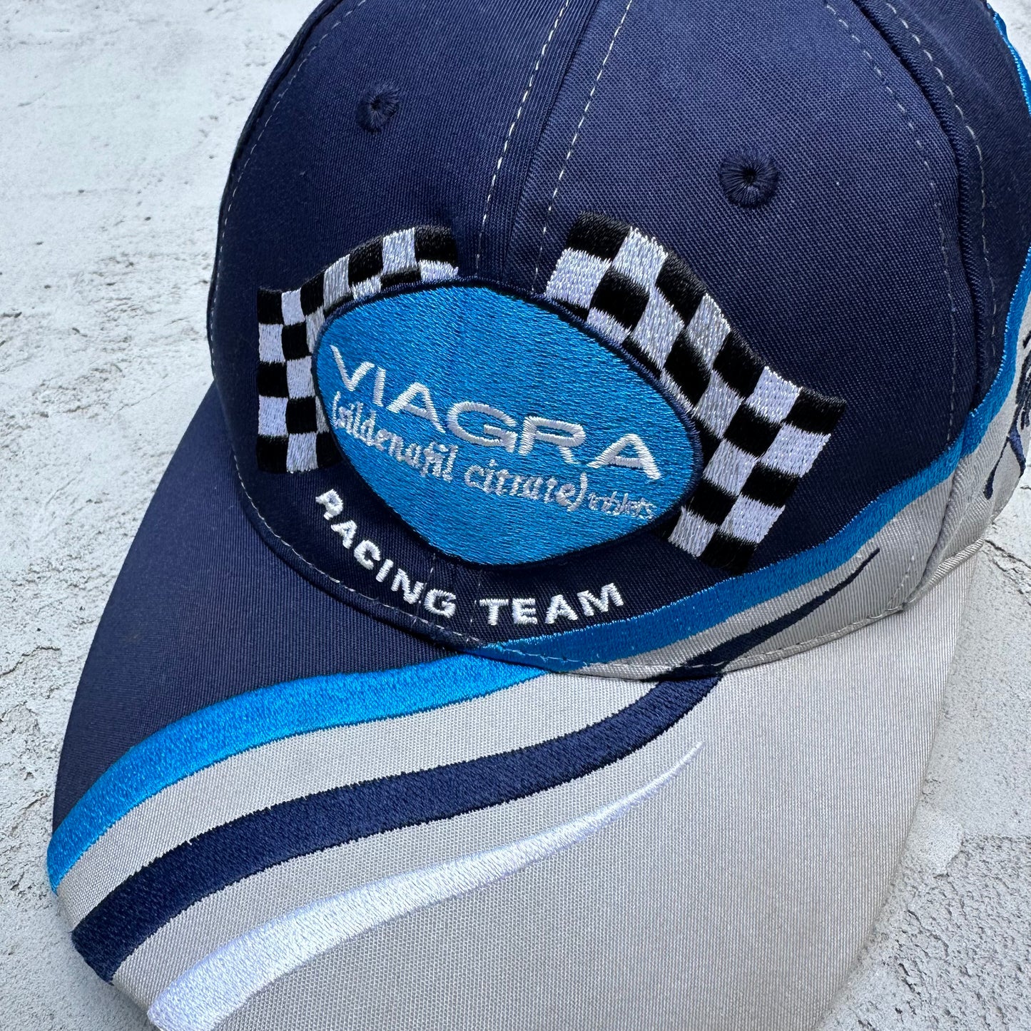 Vintage NASCAR Viagra Racing Team Roush Mark Martin 6 Hat